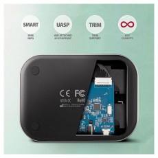 Axagon ADSA-DC SuperSpeed USB DUAL 2.5/3.5 HDD/SSD DUAL dokkol&oacute; Iroda &eacute;s sz&aacute;m&iacute;t&aacute;stechnika - Adatt&aacute;rol&oacute; / merevlemez - Kieg&eacute;sz&iacute;tő - 500358