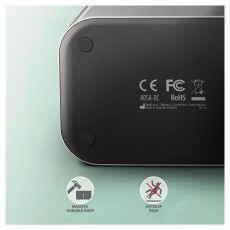 Axagon ADSA-DC SuperSpeed USB DUAL 2.5/3.5 HDD/SSD DUAL dokkol&oacute; Iroda &eacute;s sz&aacute;m&iacute;t&aacute;stechnika - Adatt&aacute;rol&oacute; / merevlemez - Kieg&eacute;sz&iacute;tő - 500358