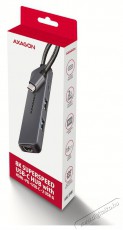 Axagon HMC-5H8K USB-C 5Gbps 5in1 8K hub Iroda és számítástechnika - Notebook kiegészítő - USB hub / elosztó - 500354