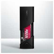 Axagon EEM2-UB2 USB-C 3.2 Gen 2 M.2 NVMe fekete csavar nélküli külső SSD ház Iroda és számítástechnika - Adattároló / merevlemez - Kiegészítő - 507220