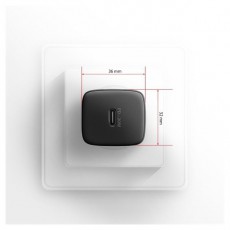 Axagon ACU-PD20 20W PD 3.0 QC Type-C fekete hálózati töltő Mobil / Kommunikáció / Smart - Mobiltelefon kiegészítő / tok - Hálózati-, autós töltő - 507951