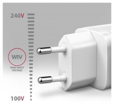 Axagon ACU-PD20W 20W PD 3.0 QC Type-C fehér hálózati töltő Mobil / Kommunikáció / Smart - Mobiltelefon kiegészítő / tok - Hálózati-, autós töltő - 507952