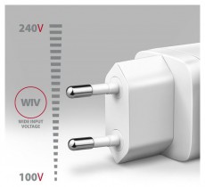 Axagon ACU-PD30W 30W PD 3.0 QC Type-C fehér hálózati töltő Mobil / Kommunikáció / Smart - Mobiltelefon kiegészítő / tok - Hálózati-, autós töltő - 507954