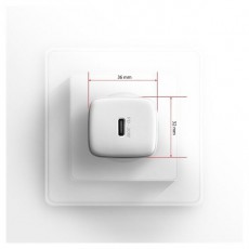 Axagon ACU-PD30W 30W PD 3.0 QC Type-C fehér hálózati töltő Mobil / Kommunikáció / Smart - Mobiltelefon kiegészítő / tok - Hálózati-, autós töltő - 507954