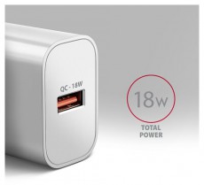 Axagon ACU-QC18W 18W QC USB fehér hálózati töltő Mobil / Kommunikáció / Smart - Mobiltelefon kiegészítő / tok - Hálózati-, autós töltő - 507956