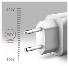 Axagon ACU-QC18W 18W QC USB fehér hálózati töltő Mobil / Kommunikáció / Smart - Mobiltelefon kiegészítő / tok - Hálózati-, autós töltő - 507956