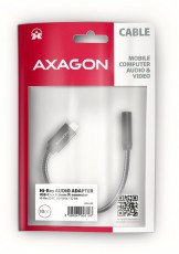 Axagon ADA-HC Mini USB-C audio adapter 384 kHz / 32 bit DAC átalakítóval Fotó-Videó kiegészítők - Mikrofon kiegészítő - Adapter - 508774