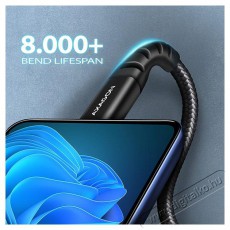 Axagon BUCM-CM15AB 1,5m USB C fekete adat- és töltőkábel Tv kiegészítők - Kábel / csatlakozó - USB kábel - 513919