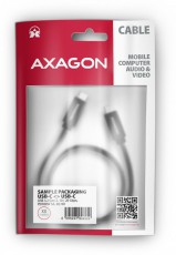 Axagon BUCM32-CM05AB 0,5m Type-C PD 100W 4K HD fekete adat- és töltőkábel Tv kiegészítők - Kábel / csatlakozó - USB kábel - 514821