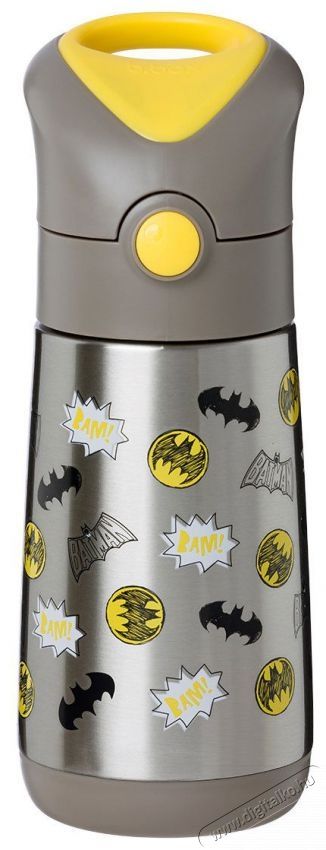 B. Box  B.Box termosz + sz&iacute;v&oacute;sz&aacute;l, 350 ml - Batman Konyhai term&eacute;kek - Ed&eacute;ny - Termosz - 528480