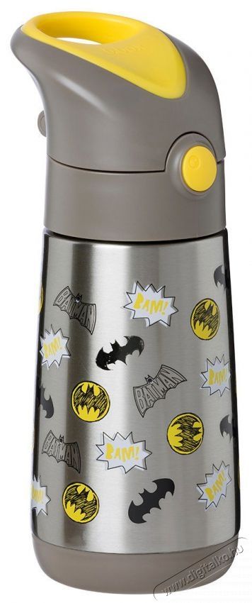 B. Box  B.Box termosz + sz&iacute;v&oacute;sz&aacute;l, 350 ml - Batman Konyhai term&eacute;kek - Ed&eacute;ny - Termosz - 528480