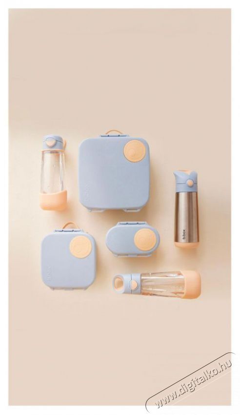 B.Box Snack box, k&ouml;zepes - baracksz&iacute;nű Konyhai term&eacute;kek - Ed&eacute;ny - &Eacute;telt&aacute;rol&oacute; - 523925