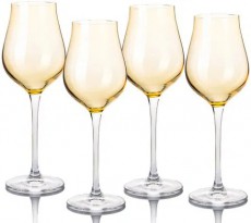 B.BOHEMIAN DION prosecco / pezsgőspohár szett - 250 ml, Yellow, 4 db Konyhai termékek - Konyhai eszköz - Készlet / szett - 523902