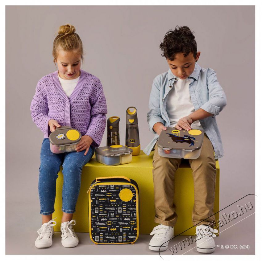 B.Box uzsonn&aacute;s doboz, k&ouml;zepes - Batman Konyhai term&eacute;kek - Ed&eacute;ny - &Eacute;telt&aacute;rol&oacute; - 526935