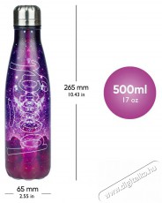 BAAGL Hőtart&oacute; kulacs f&eacute;m kupakkal - Galaxy, 500 ml Konyhai term&eacute;kek - Ed&eacute;ny - Termosz - 528501
