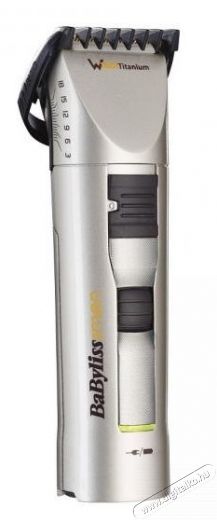 Babyliss E780E W tech akkumulátoros hajnyíró titánium vágófejjel Szépségápolás / Egészség - Hajápolás - Haj / szakáll vágó, nyíró - 300846