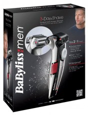 Babyliss E890E W-Tech vízálló szakállvágó és elektromos borotva Szépségápolás / Egészség - Szőrtelenítő / borotva - Arc- és testszőrzet vágó, formázó - 300840