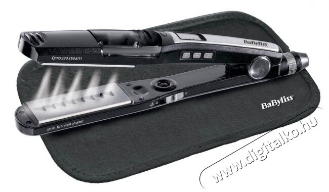 Babyliss ST95BPE I-Pro 230 Steam hajvasaló - fekete Szépségápolás / Egészség - Hajápolás - Hajvasaló / egyenesítő - 353725
