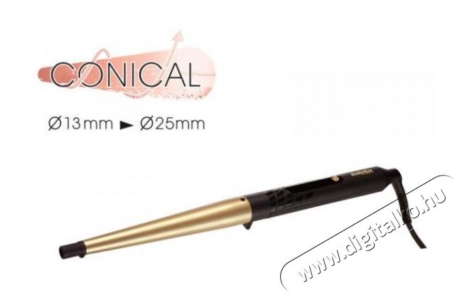 Babyliss C435E Creative Gold kúpvas Szépségápolás / Egészség - Hajápolás - Hajsütővas / göndörítő - 349942