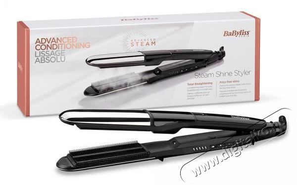 Babyliss ST496E Steam Pure micro-gőzölős hajvasaló és göndörítő egyben Szépségápolás / Egészség - Hajápolás - Többfunkciós hajformázó - 364926