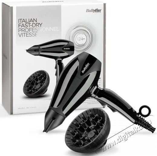 Babyliss BA6715DE Compact Pro Ionos AC motoros hajszárító - 2400W Szépségápolás / Egészség - Hajápolás - Hajszárító - 361597