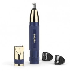 Babyliss E112E Super X-Metal Series kék orr- és fülszőrzetnyíró szemöldök trimmerrel Szépségápolás / Egészség - Szőrtelenítő / borotva - Arc- és testszőrzet vágó, formázó - 501792