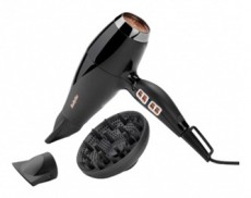 Babyliss 6716DE Air Power Pro Ionos fekete-sötétezüst hajszárító Szépségápolás / Egészség - Hajápolás - Hajszárító - 502322