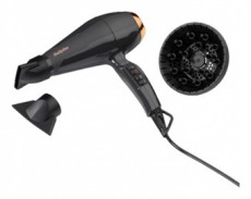 Babyliss 6719DE Air Pro Ionos fekete-sötétarany hajszárító Szépségápolás / Egészség - Hajápolás - Hajszárító - 502321