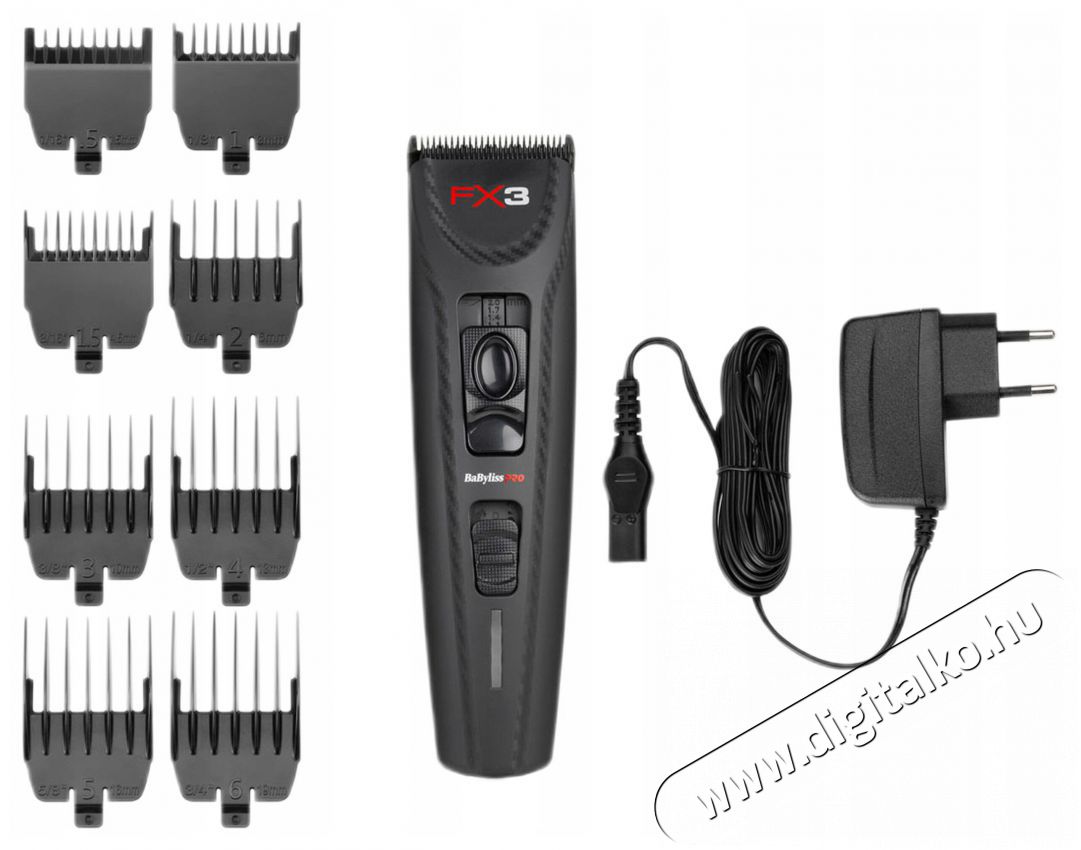 Babyliss PRO FXX3CBE Sz&eacute;ps&eacute;g&aacute;pol&aacute;s / Eg&eacute;szs&eacute;g - Haj&aacute;pol&aacute;s - Haj / szak&aacute;ll v&aacute;g&oacute;, ny&iacute;r&oacute; - 510372