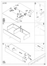 Badenmob 008 f&uuml;rdőszobai szekr&eacute;ny, 2 polc, 2 fi&oacute;k, MDF, forg&aacute;cslap, 180x60x31,6 cm, RAL 7044 H&aacute;ztart&aacute;s / Otthon / K&uuml;lt&eacute;r - F&uuml;rdőszoba / wc - Kieg&eacute;sz&iacute;tő - 536066