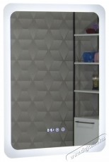 Badenmob LED-es vil&aacute;g&iacute;t&oacute; t&uuml;k&ouml;r, k&ouml;dmentes&iacute;tő funkci&oacute;val, &oacute;r&aacute;val, d&aacute;tummal &eacute;s hőm&eacute;rővel, MD2, 60x80cm Sz&eacute;ps&eacute;g&aacute;pol&aacute;s / Eg&eacute;szs&eacute;g - T&uuml;k&ouml;r - 536083