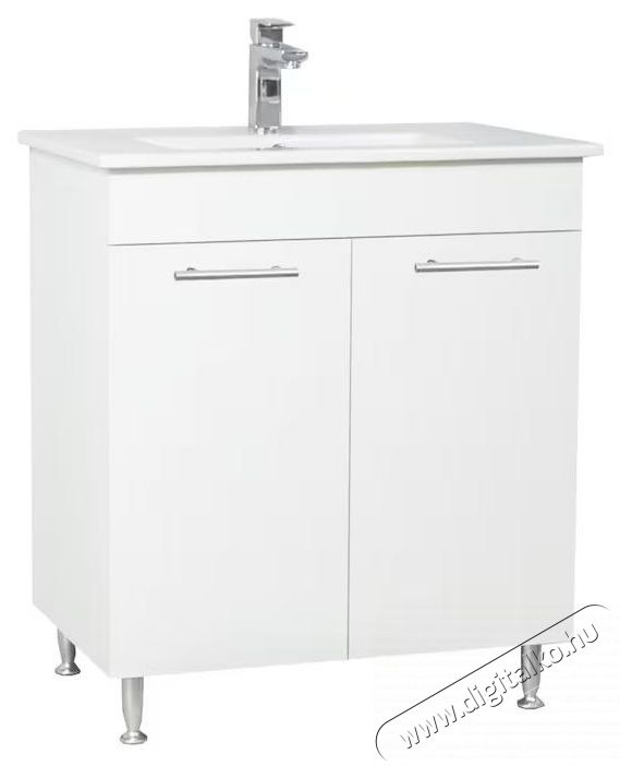 Badenmob 067 sorozat&uacute; talp &eacute;s mosd&oacute; b&uacute;tor szett, 70x47x80cm, feh&eacute;r H&aacute;ztart&aacute;s / Otthon / K&uuml;lt&eacute;r - F&uuml;rdőszoba / wc - Kieg&eacute;sz&iacute;tő - 536076