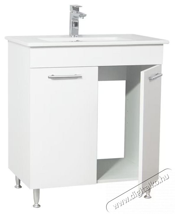 Badenmob 067 sorozat&uacute; talp &eacute;s mosd&oacute; b&uacute;tor szett, 70x47x80cm, feh&eacute;r H&aacute;ztart&aacute;s / Otthon / K&uuml;lt&eacute;r - F&uuml;rdőszoba / wc - Kieg&eacute;sz&iacute;tő - 536076