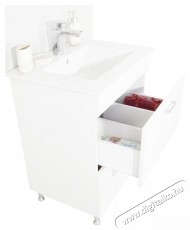 Badenmob 067 sorozat&uacute; talp &eacute;s mosd&oacute; b&uacute;tork&eacute;szlet, fi&oacute;kokkal, 80x46x80cm, Feh&eacute;r H&aacute;ztart&aacute;s / Otthon / K&uuml;lt&eacute;r - F&uuml;rdőszoba / wc - Kieg&eacute;sz&iacute;tő - 536070