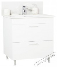 Badenmob 067 sorozat&uacute; talp &eacute;s mosd&oacute; b&uacute;tork&eacute;szlet, fi&oacute;kokkal, 80x46x80cm, Feh&eacute;r H&aacute;ztart&aacute;s / Otthon / K&uuml;lt&eacute;r - F&uuml;rdőszoba / wc - Kieg&eacute;sz&iacute;tő - 536070