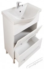 Badenmob 187 talp &eacute;s mosd&oacute; b&uacute;tork&eacute;szlet, festett MDF előlap, faforg&aacute;cslap oldalak, 55cm, feh&eacute;r H&aacute;ztart&aacute;s / Otthon / K&uuml;lt&eacute;r - F&uuml;rdőszoba / wc - Kieg&eacute;sz&iacute;tő - 536071