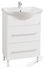 Badenmob 187 talp &eacute;s mosd&oacute; b&uacute;tork&eacute;szlet, festett MDF előlap, faforg&aacute;cslap oldalak, 55cm, feh&eacute;r H&aacute;ztart&aacute;s / Otthon / K&uuml;lt&eacute;r - F&uuml;rdőszoba / wc - Kieg&eacute;sz&iacute;tő - 536071
