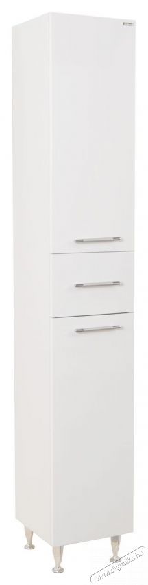 Badenmob magas szekr&eacute;ny, 010-es sorozat, MDF, 30x180x31,6 cm, feh&eacute;r H&aacute;ztart&aacute;s / Otthon / K&uuml;lt&eacute;r - F&uuml;rdőszoba / wc - Kieg&eacute;sz&iacute;tő - 536072