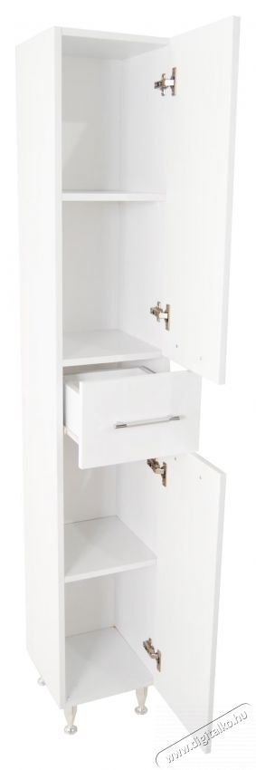 Badenmob magas szekr&eacute;ny, 010-es sorozat, MDF, 30x180x31,6 cm, feh&eacute;r H&aacute;ztart&aacute;s / Otthon / K&uuml;lt&eacute;r - F&uuml;rdőszoba / wc - Kieg&eacute;sz&iacute;tő - 536072