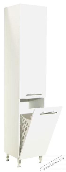Badenmob Series 016 F&uuml;rdőszoba szekr&eacute;ny, Szennyestart&oacute;, 180x35 cm, Feh&eacute;r H&aacute;ztart&aacute;s / Otthon / K&uuml;lt&eacute;r - F&uuml;rdőszoba / wc - Kieg&eacute;sz&iacute;tő - 536077