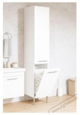 Badenmob Series 016 F&uuml;rdőszoba szekr&eacute;ny, Szennyestart&oacute;, 180x35 cm, Feh&eacute;r H&aacute;ztart&aacute;s / Otthon / K&uuml;lt&eacute;r - F&uuml;rdőszoba / wc - Kieg&eacute;sz&iacute;tő - 536077