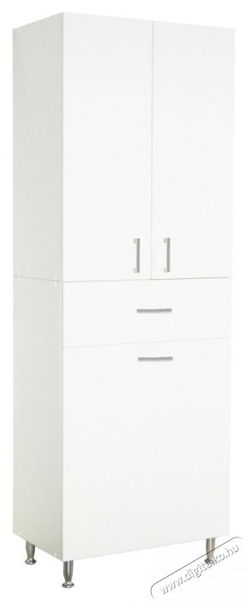 Badenmob Series 021 F&uuml;rdőszobai Szekr&eacute;ny, be&eacute;p&iacute;tett mos&oacute;kos&aacute;r, 180 x 64 x 36.5 cm, feh&eacute;r H&aacute;ztart&aacute;s / Otthon / K&uuml;lt&eacute;r - F&uuml;rdőszoba / wc - Kieg&eacute;sz&iacute;tő - 536069