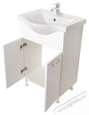 Badenmob Series 053 B&uacute;tor, ker&aacute;mia mosd&oacute;val, 60 x 81 x 45 cm, Feh&eacute;r H&aacute;ztart&aacute;s / Otthon / K&uuml;lt&eacute;r - F&uuml;rdőszoba / wc - Kieg&eacute;sz&iacute;tő - 536075