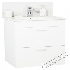 Badenmob sorozat 067 mosd&oacute;kagyl&oacute; b&uacute;tork&eacute;szlet, falra szerelhető, fi&oacute;kos, 70x46x52cm, Feh&eacute;r H&aacute;ztart&aacute;s / Otthon / K&uuml;lt&eacute;r - F&uuml;rdőszoba / wc - Kieg&eacute;sz&iacute;tő - 536073