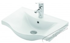 Badenmob 130 F&uuml;rdőszobai mosd&oacute;szekr&eacute;ny &eacute;s mosd&oacute;kagyl&oacute;, 55cm, f&uuml;ggesztett, Feh&eacute;r H&aacute;ztart&aacute;s / Otthon / K&uuml;lt&eacute;r - F&uuml;rdőszoba / wc - Kieg&eacute;sz&iacute;tő - 536086