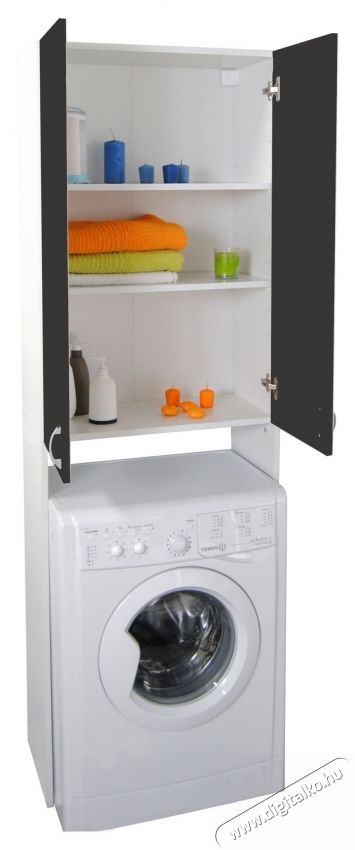 Badenmob Wenge 18061 f&uuml;rdőszoba szekr&eacute;ny mos&oacute;g&eacute;phez, 640x300x1950 mm H&aacute;ztart&aacute;s / Otthon / K&uuml;lt&eacute;r - F&uuml;rdőszoba / wc - Kieg&eacute;sz&iacute;tő - 536085