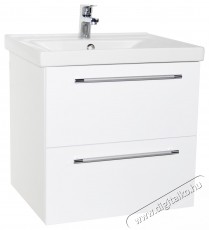 Badenmob 754 b&uacute;tor &eacute;s mosd&oacute;talp, felf&uuml;ggesztett, fi&oacute;kos, feh&eacute;r, 70 cm H&aacute;ztart&aacute;s / Otthon / K&uuml;lt&eacute;r - F&uuml;rdőszoba / wc - Kieg&eacute;sz&iacute;tő - 536061