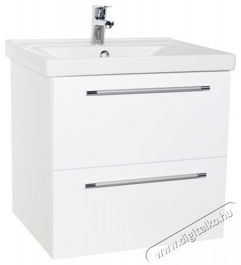 Badenmob 754 b&uacute;tor &eacute;s mosd&oacute;talp, felf&uuml;ggesztett, fi&oacute;kos, feh&eacute;r, 70 cm H&aacute;ztart&aacute;s / Otthon / K&uuml;lt&eacute;r - F&uuml;rdőszoba / wc - Kieg&eacute;sz&iacute;tő - 536061