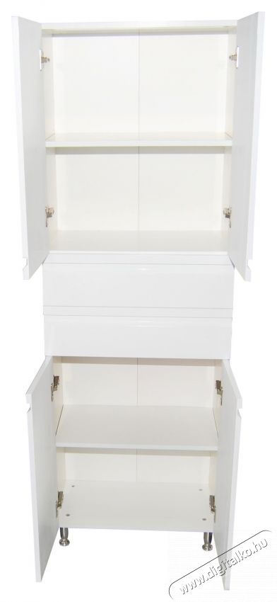 Badenmob magas szekr&eacute;ny, 086-os sorozat, MDF, 60x180x31,6 cm, feh&eacute;r H&aacute;ztart&aacute;s / Otthon / K&uuml;lt&eacute;r - F&uuml;rdőszoba / wc - Kieg&eacute;sz&iacute;tő - 536060