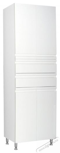 Badenmob magas szekr&eacute;ny, 086-os sorozat, MDF, 60x180x31,6 cm, feh&eacute;r H&aacute;ztart&aacute;s / Otthon / K&uuml;lt&eacute;r - F&uuml;rdőszoba / wc - Kieg&eacute;sz&iacute;tő - 536060